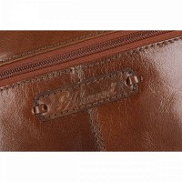 Мужская кожаная сумка Ashwood Benjamin Chestnut (Каштановый)