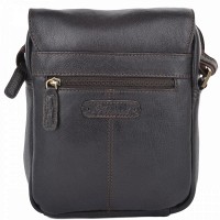 Мужская кожаная сумка Ashwood Jerry Brn