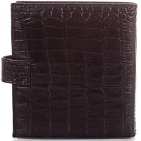 Мужская коричневая кожаная визитница DESISAN SHI210-2KR