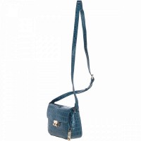 Женская кожаная сумка Ashwood C50 Teal (бирюзовый)