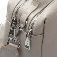 Женская кожаная сумка ALEX RAI 99128 beige