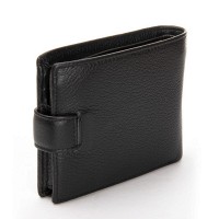 Мужской кожаный кошелек BE BRETTON 308 black