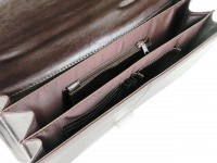 Мужской  портфель из эко кожи JPB, TE-40 коричневый