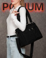 Женская тканевая сумка Jielshi 0889 black