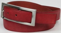 Женский кожаный ремень Vanzetti, Германия, 100072 ,бледно красный, 3,8х109 см