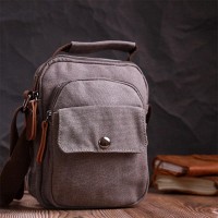 Мужская тканевая сумка через плечо Vintage 22217