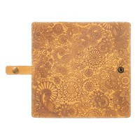 Тревел-кейс из кожи Hi Art TC-01 Shabby Honey Mehendi Art