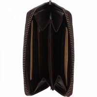 Женский кожаный кошелек Ashwood D80 DK Brn