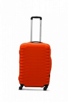 Защитный чехол для чемодана Coverbag неопрен оранжевый неон S