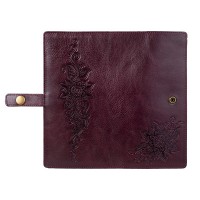 Тревел-кейс из кожи Hi Art TC-01 Crystal Sangria Mehendi Classic