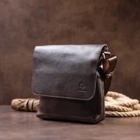 Мужская кожаная сумка через плечо Grande Pelle 11334