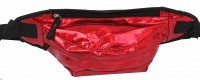 Сумка на пояс голограмная Loren SS112 красная