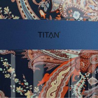 Чемодан Travelite Spotlight Flash Paisley Blue L Большой Ti831404-20