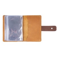 Картхолдер из кожи HiArt CH-02br Shabby Honey