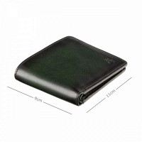 Мужской  кожаный кошелек Visconti AT60 Arthur c RFID (Burnish Green)