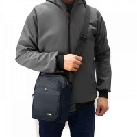 Мужская сумка через плечо Lanpad 15054 blue