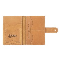 Обложка для паспорта из кожи Hi Art «Mehendi Classic» PB-02/1 Shabby Honey