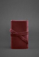 Кожаный блокнот софт-бук BlankNote 1.0 бордовый Crazy Horse BN-SB-1-ST-VIN-KR