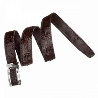 Мужской кожаный ремень CROCODILE LEATHER 18171