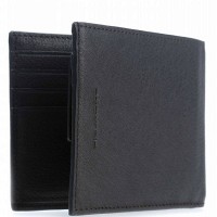 Кожаный кошелек Piquadro Black Square (B3) PU1240B3R_TM
