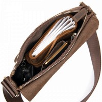 Мужская кожаная сумка через плечо Grande Pelle 11432