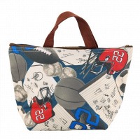 Термосумка с принтом "футбол" синего цвета TRAUM 7012-18