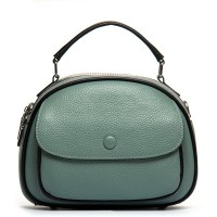 Женский молодежный кожаный клатч ALEX RAI 29052 blue