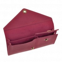 Женский кожаный кошелек BlankNote 1.0 виноград