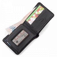 Мужской кошелек из кожи крокодила CROCODILE LEATHER 18004