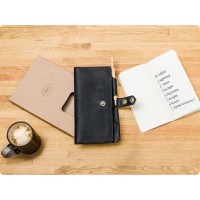 Тревел-кейс кожаный ручной работы кожи BlankNote 4.0 графит