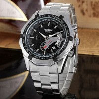 Мужские часы с календарем WINNER TITANIUM 1038