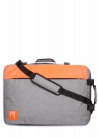 Рюкзак для ручной клади POOLPARTY cabin-grey-orange