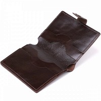 Мужской кожаный кошелек Shvigel 16506