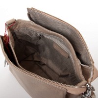 Женская кожаная сумка ALEX RAI 8942-9 beige