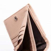 Женский кожаный кошелек Bright DR. BOND WS-219 pink