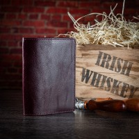 Обложка-органайзер для документов из кожи HiArt AD-01 темно-фиолетовая