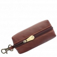 Кожаная ключница Visconti MZ-18 - PRATO (BROWN)