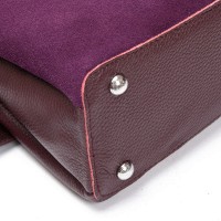 Женская замшевая сумка ALEX RAI 99119 bordo