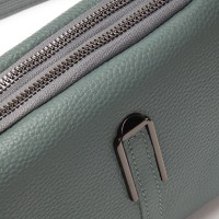 Женский молодежный кожаный клатч ALEX RAI 99084 blue