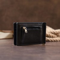 Мужской кожаный зажим для купюр  GRANDE PELLE 11297