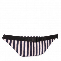 Коттоновая сумка на пояс POOLPARTY navy-blue