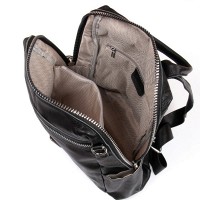 Женская кожаный рюкзак ALEX RAI 8781-9 black
