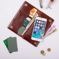 Кожаное портмоне Hi Art Mehendi Art WP-05-C19-1436-T005