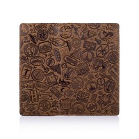 Кожаный бумажник Hi Art Let's Go Travel WP-02-S19-1020-T007