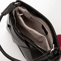 Женская кожаная сумка ALEX RAI 6610 black