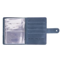 Кожаный картхолдер Hi Art «Mehendi Classic» CH-06 Shabby Lagoon