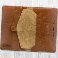 Кожаное портмоне Hi Art 7 wonders of the world PB-01-C18-1148-T002