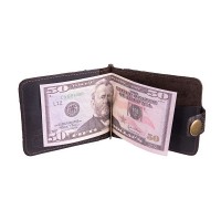 Зажим для купюр Hi Art «Buta Art» MC-01 Shabby Gavana Brown