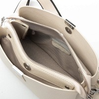 Женская кожаная сумка ALEX RAI 99119 white