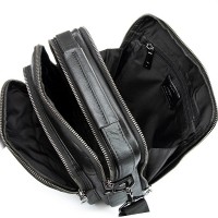 Мужская кожаная сумка через плечо BRETTON 5015-4 black
